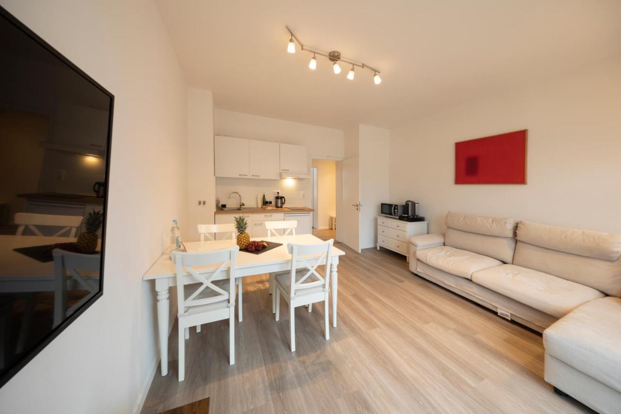 Jaybnb - Apartment Direkt Am Hafen Mit Terrasse Und Uhd Tv Дортмунд Екстер'єр фото